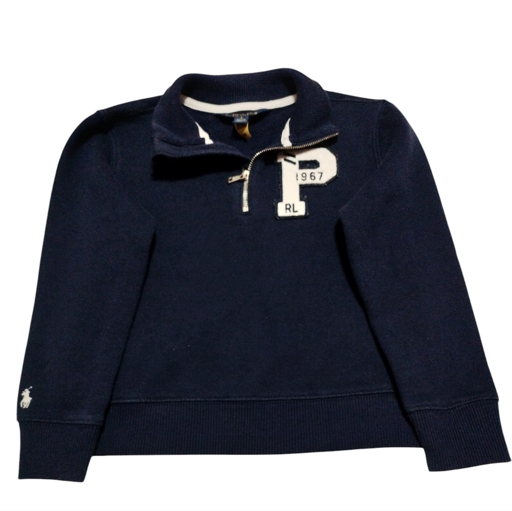 Ralph Lauren Navy Half-Zip Pullover